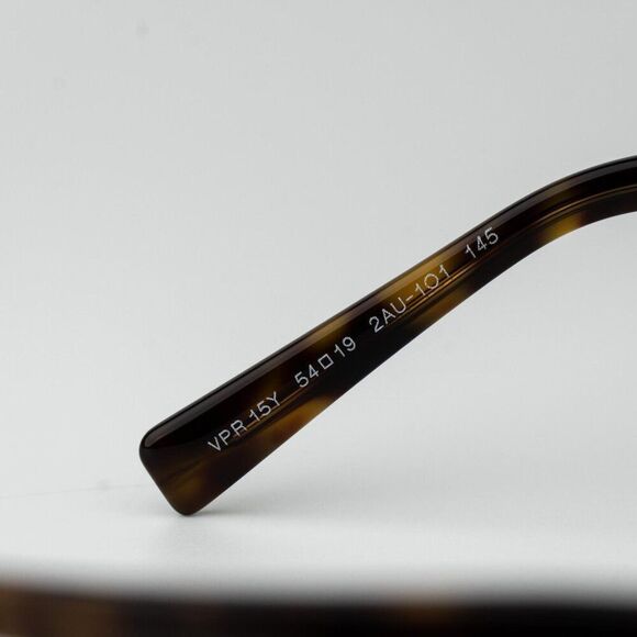 Prada Women Eyeglasses Havana Rectangle Unisex PR15YV 2AU1O1 BRAND NEW main image 2